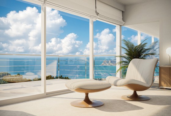 Obra Nueva - Chalet Independiente -
Altea