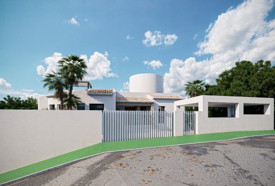 Obra Nueva - Chalet Independiente -
Altea