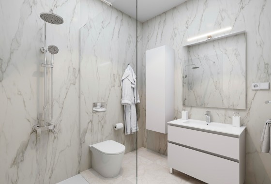 NIEUWBOUW - Lage bungalow -
Mazarron - Mazarrón