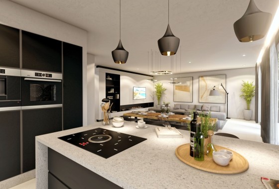 Nowa konstrukcja - Willa wolnostojąca -
Altea