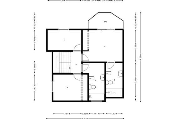 Herverkoop - Stadswoning -
Orihuela Costa - Los Almendros-La Florida