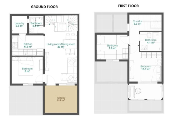 Revente - Maison de ville -
Orihuela - Urbanización Perla del Mar