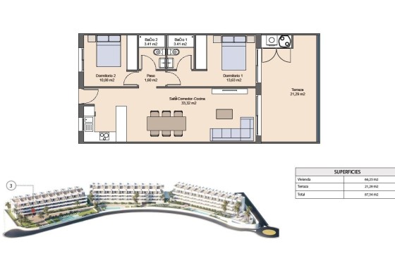 NIEUWBOUW - Appartement / Flat -
Finestrat - Balcón de finestrat
