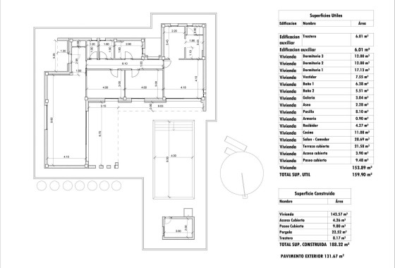 New Build - Freistehende Villa -
Aspe - Poligono 19