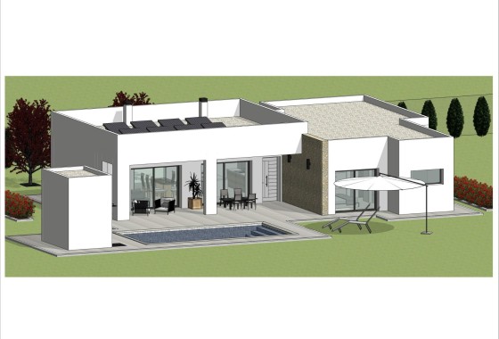 NIEUWBOUW - Vrijstaande Villa -
Aspe - Poligono 19