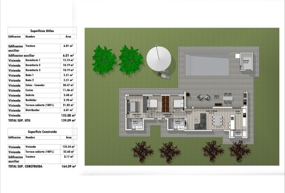 NIEUWBOUW - Vrijstaande Villa -
Aspe - Poligono 19