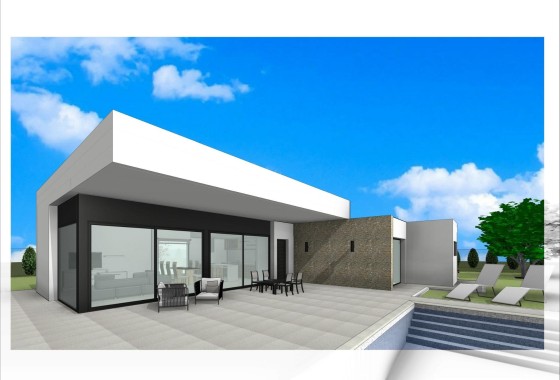 NIEUWBOUW - Vrijstaande Villa -
Aspe - Poligono 19