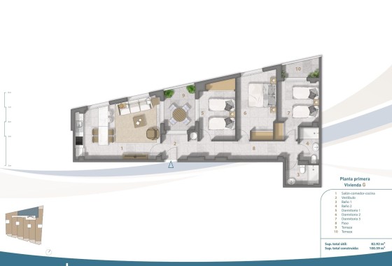 New Build - Wohnung / Appartement -
San Pedro del Pinatar - Playa Villananitos