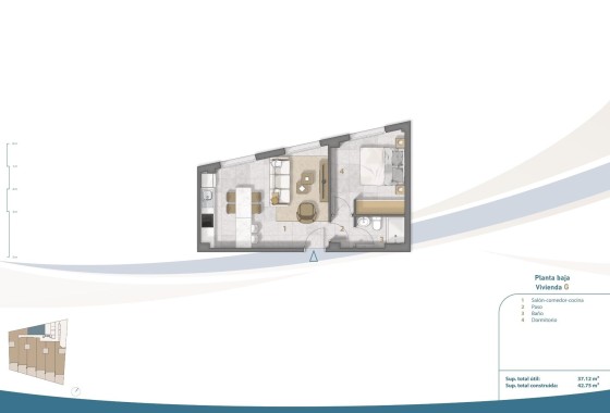 Nowa konstrukcja - Apartament / Mieszkanie -
San Pedro del Pinatar - Playa Villananitos