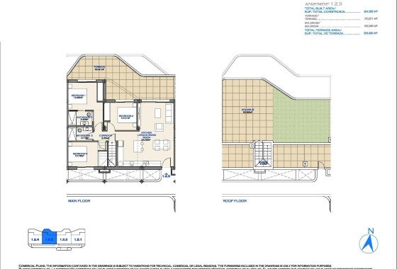 Nouvelle construction - Appartement -
Los Alcazares - Serena Golf