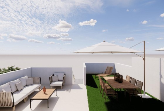 Obra Nueva - Casa de pueblo -
Pilar de la Horadada - Barrio los Segundas