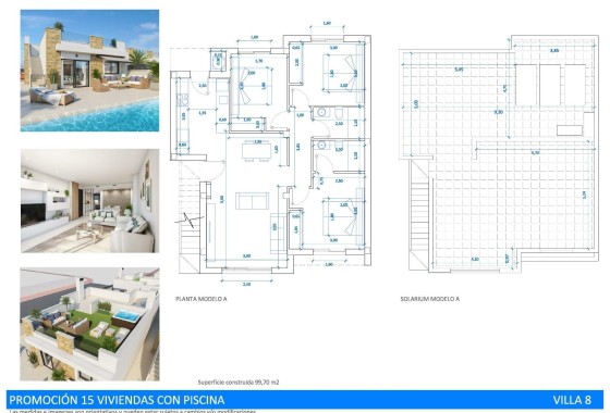 NIEUWBOUW - Vrijstaande Villa -
San Fulgencio - Oasis La Marina