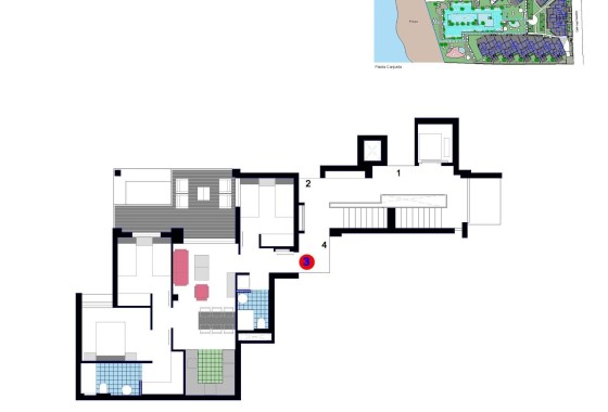 NIEUWBOUW - Appartement / Flat -
Denia - L´Estanyó (Marinas)