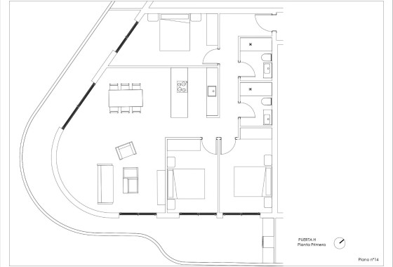 Nowa konstrukcja - Apartament / Mieszkanie -
Calpe - Arenal Bol