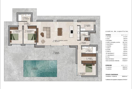 NIEUWBOUW - Vrijstaande Villa -
Pinoso - Lel