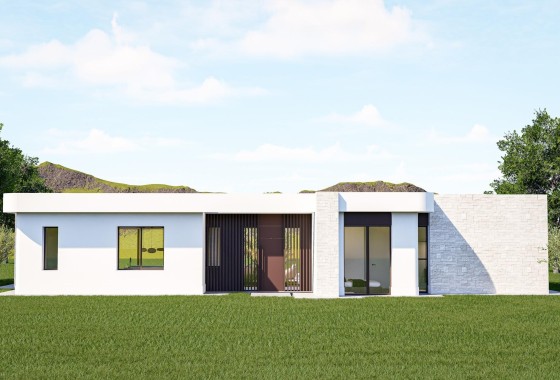 NIEUWBOUW - Vrijstaande Villa -
Pinoso - Lel