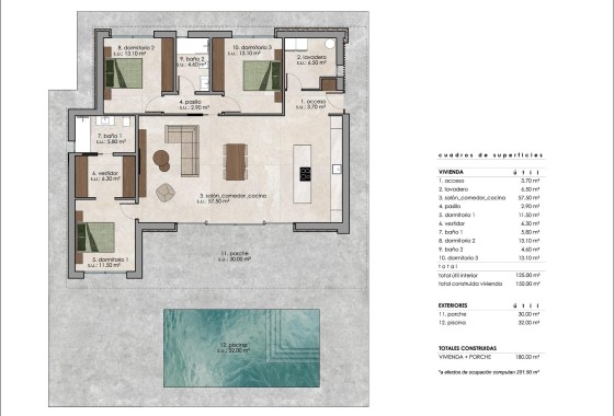 NIEUWBOUW - Vrijstaande Villa -
Pinoso - Lel