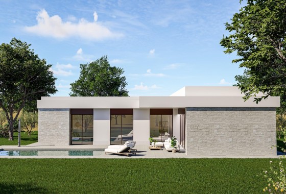 NIEUWBOUW - Vrijstaande Villa -
Pinoso - Lel