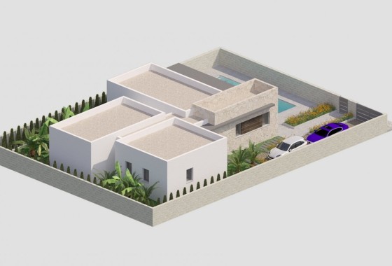 NIEUWBOUW - Vrijstaande Villa -
Benijofar - Polideportivo