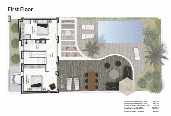NIEUWBOUW - Vrijstaande Villa -
Almoradí - Las Heredades