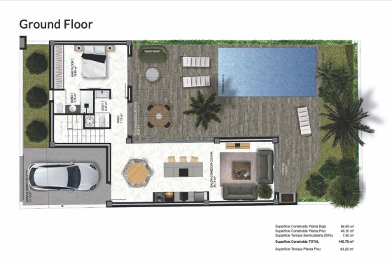 NIEUWBOUW - Vrijstaande Villa -
Almoradí - Las Heredades