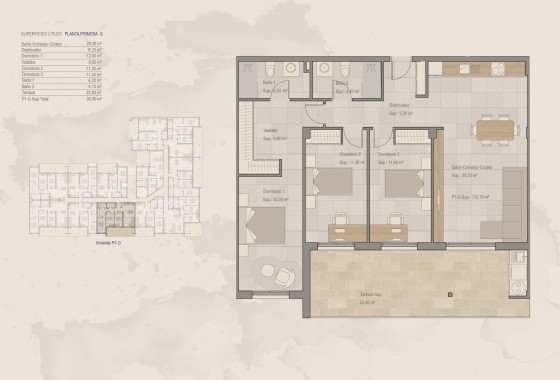 NIEUWBOUW - Appartement / Flat -
Torre Pacheco - Centro