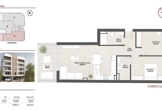 Nowa konstrukcja - Apartament / Mieszkanie -
San Pedro del Pinatar - Lo Pagán