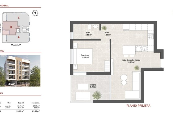 Nowa konstrukcja - Apartament / Mieszkanie -
San Pedro del Pinatar - Lo Pagán