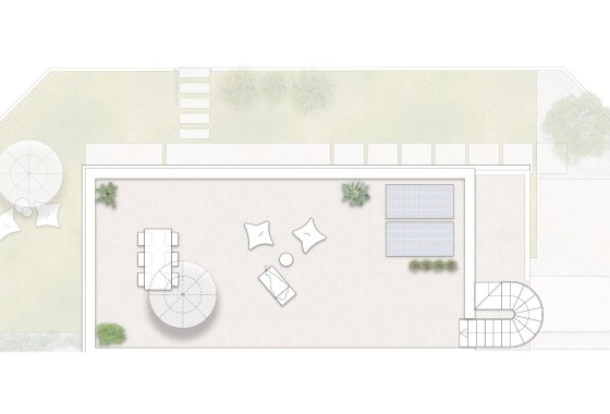 Obra Nueva - Chalet Independiente -
Pilar de la Horadada - pueblo