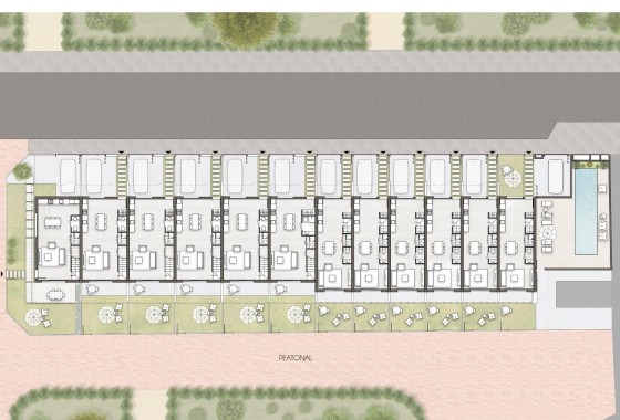 Obra Nueva - Chalet Independiente -
Pilar de la Horadada - pueblo