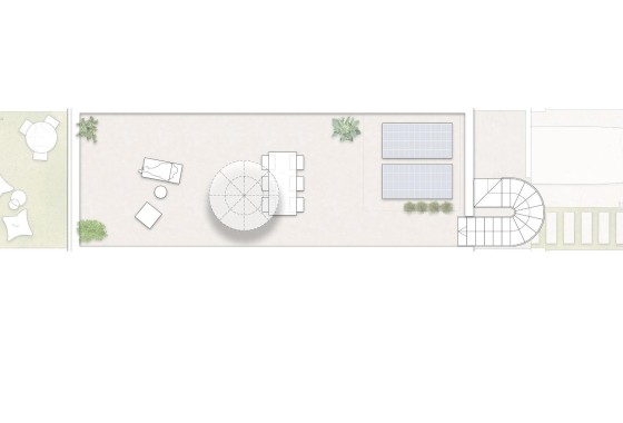 Obra Nueva - Casa de pueblo -
Pilar de la Horadada - pueblo