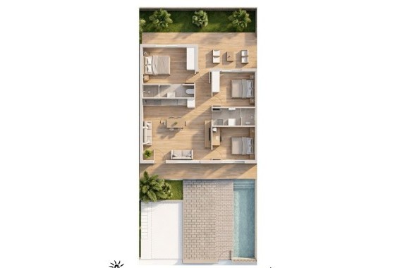 New Build - Wohnung / Appartement -
Pilar de la Horadada - parques de Andromeda