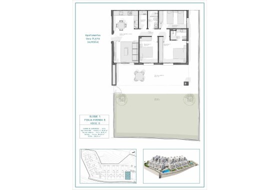 New Build - Wohnung / Appartement -
Vera - Pueblo Salinas