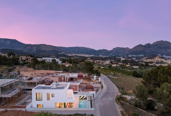 Nowa konstrukcja - Willa wolnostojąca -
Polop - Urbanizaciones