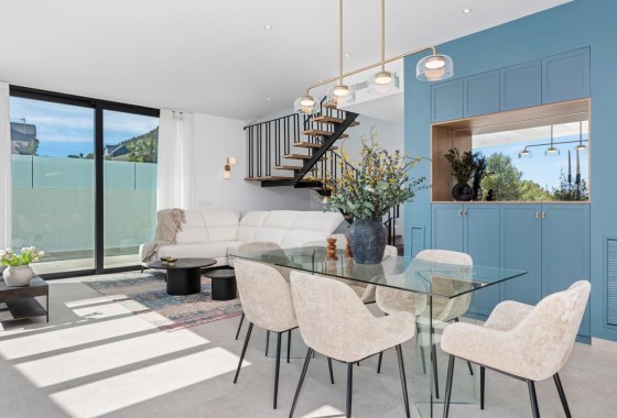 Nowa konstrukcja - Willa wolnostojąca -
Polop - Urbanizaciones