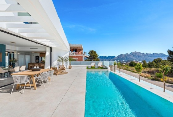 Nowa konstrukcja - Willa wolnostojąca -
Polop - Urbanizaciones