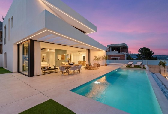 Nowa konstrukcja - Willa wolnostojąca -
Polop - Urbanizaciones