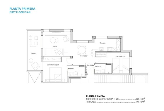 New Build - Wohnung / Appartement -
Torre Pacheco - Santa Rosalia Lake And Life Resort