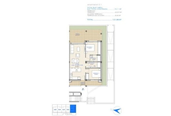 NIEUWBOUW - Appartement / Flat -
Los Alcazares - Serena Golf