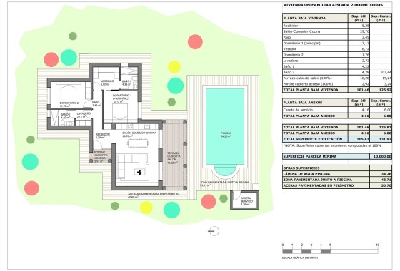 New Build - Freistehende Villa -
Pinoso - Rodriguillo