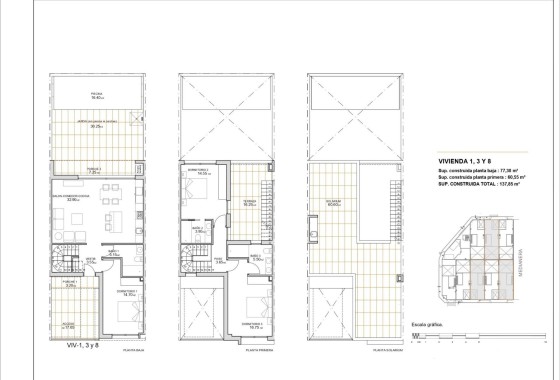 Obra Nueva - Casa de pueblo -
San Javier - pueblo