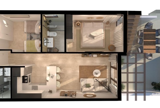 Nouvelle construction - Appartement -
Vera - Vera playa