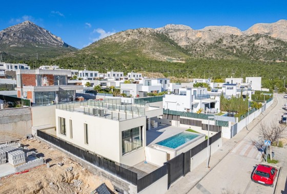 New Build - Freistehende Villa -
Polop - La Alberca
