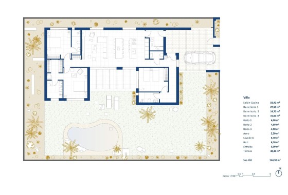 NIEUWBOUW - Vrijstaande Villa -
Baños y Mendigo - Altaona Golf