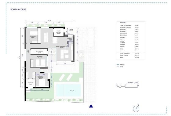 Nouvelle construction - Villa Individuelle -
Baños y Mendigo - Altaona Golf