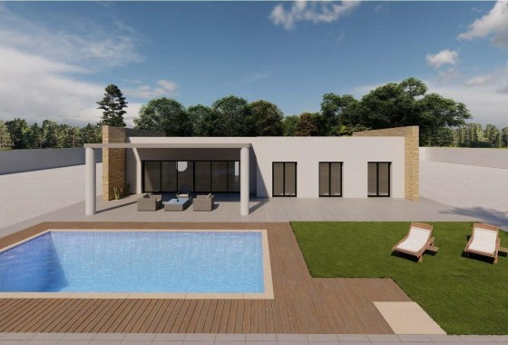 NIEUWBOUW - Vrijstaande Villa -
Pinoso - Campo