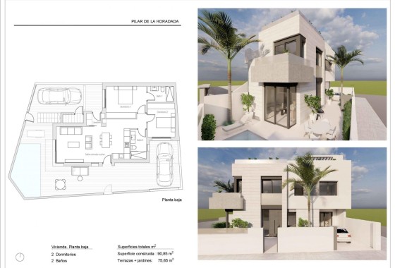 New Build - Wohnung / Appartement -
Pilar de la Horadada - pueblo