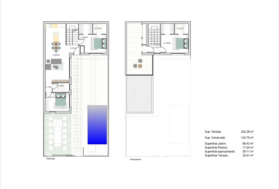 New Build - Stadthaus -
San Javier - Parque del doce