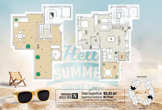 New Build - Apartment / Flat -
La Manga del Mar Menor - La Manga