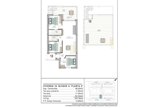 NIEUWBOUW - Appartement / Flat -
Torre Pacheco - San Cayetano